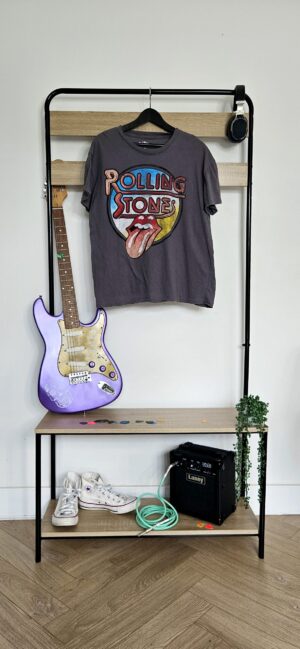 Women's Rolling Stones Round Lips Logo
