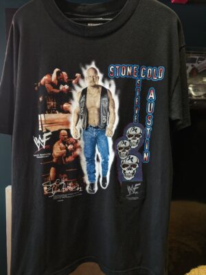 Stone Cold Steve Austin Talking WWF tshirt