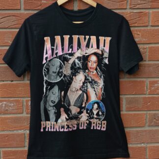 Aaliyah Princes of R & B t-shirt medium